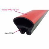 Rubber Extrusions Colored EPDM Top Coating